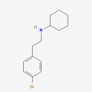 N-[2-(4-bromophenyl)ethyl]cyclohexanamine