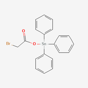 [(Bromoacetyl)oxy](triphenyl)stannane