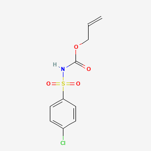 Prop-2-en-1-yl (4-chlorobenzene-1-sulfonyl)carbamate