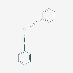 molecular formula C16H10Cd B14656603 cadmium(2+);ethynylbenzene CAS No. 46842-01-7