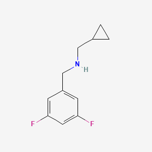 Cyclopropylmethyl-(3,5-difluorobenzyl)-amine