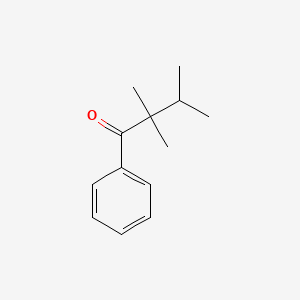 1-Butanone, 2,2,3-trimethyl-1-phenyl-