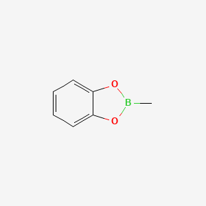 molecular formula C7H7BO2 B14656623 1,3,2-Benzodioxaborole, 2-methyl- CAS No. 51901-49-6