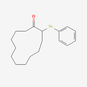 2-(Phenylselanyl)cyclododecan-1-one