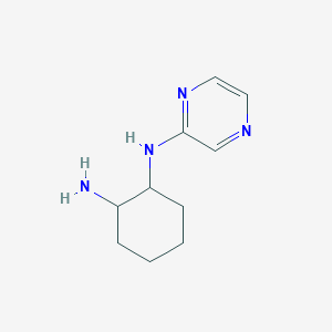N1-(pyrazin-2-yl)cyclohexane-1,2-diamine