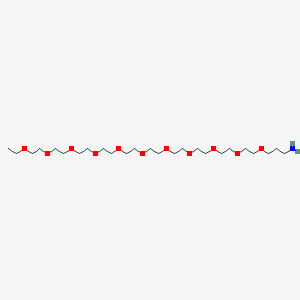 3,6,9,12,15,18,21,24,27,30,33-Undecaoxahexatriacontan-36-amine