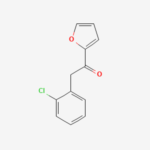2-(2-Chlorophenyl)-1-(furan-2-yl)ethan-1-one