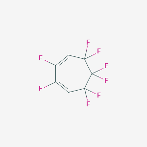 2,3,5,5,6,6,7,7-Octafluorocyclohepta-1,3-diene