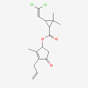 3-Allyl-2-methyl-4-oxo-1-cyclopent-2-enyl 3-(2,2-dichlorovinyl)-2,2-dimethyl-cyclopropane-1-carboxylate