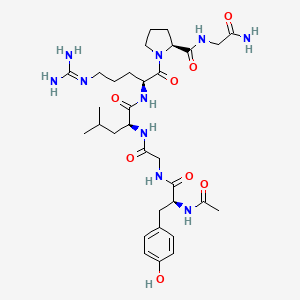 Glycinamide, N-acetyl-L-tyrosylglycyl-L-leucyl-L-arginyl-L-prolyl-