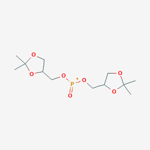 Bis[(2,2-dimethyl-1,3-dioxolan-4-yl)methoxy](oxo)phosphanium