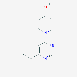 1-[6-(Propan-2-yl)pyrimidin-4-yl]piperidin-4-ol