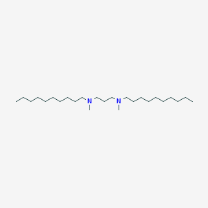 molecular formula C25H54N2 B14656919 N~1~,N~3~-Didecyl-N~1~,N~3~-dimethylpropane-1,3-diamine CAS No. 53832-68-1