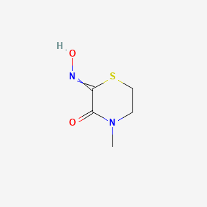 2-(Hydroxyimino)-4-methylthiomorpholin-3-one