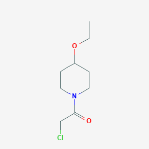 molecular formula C9H16ClNO2 B1465707 2-Chloro-1-(4-ethoxypiperidin-1-yl)ethan-1-one CAS No. 1247552-27-7