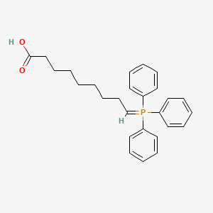 9-(Triphenyl-lambda~5~-phosphanylidene)nonanoic acid