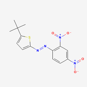 Diazene, [5-(1,1-dimethylethyl)-2-thienyl](2,4-dinitrophenyl)-