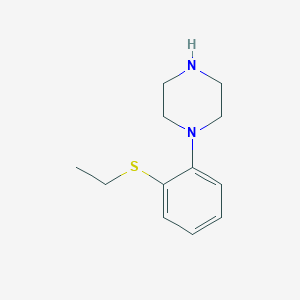 1-[2-(Ethylsulfanyl)phenyl]piperazine