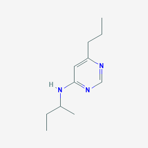 N-(butan-2-yl)-6-propylpyrimidin-4-amine