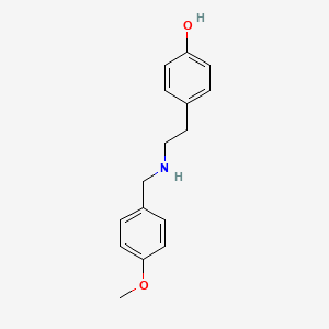 4-[2-(4-Methoxybenzylamino)ethyl]phenol