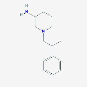 1-(2-Phenylpropyl)piperidin-3-amine