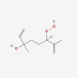 1,7-Octadien-3-ol, 6-hydroperoxy-3,7-dimethyl-