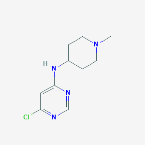 6-chloro-N-(1-methylpiperidin-4-yl)pyrimidin-4-amine