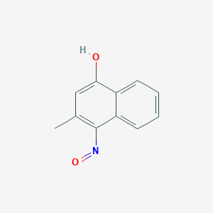 3-Methyl-4-nitrosonaphthalen-1-ol