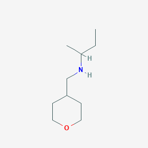 molecular formula C10H21NO B1465742 (Butan-2-yl)[(oxan-4-yl)methyl]amine CAS No. 1247138-21-1