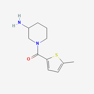 1-(5-Methylthiophene-2-carbonyl)piperidin-3-amine