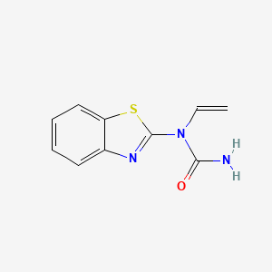 N-1,3-Benzothiazol-2-yl-N-ethenylurea