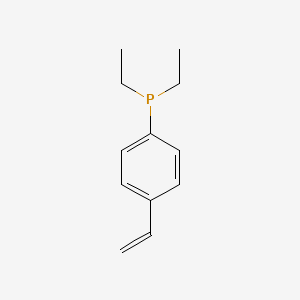 (4-Ethenylphenyl)(diethyl)phosphane