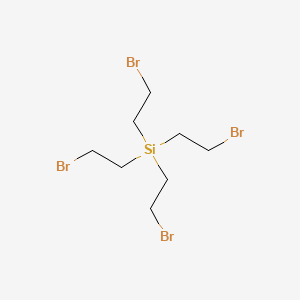 molecular formula C8H16Br4Si B14657548 Tetrakis(2-bromoethyl)silane CAS No. 51664-49-4