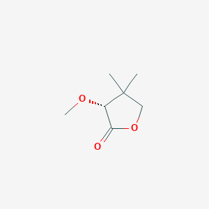 (3R)-3-Methoxy-4,4-dimethyloxolan-2-one