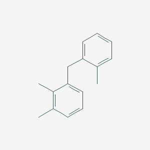 1,2-Dimethyl-3-[(2-methylphenyl)methyl]benzene