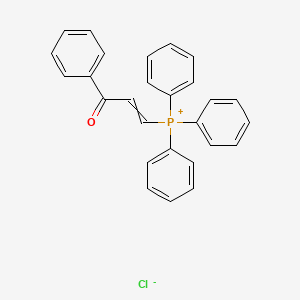 (3-Oxo-3-phenylprop-1-en-1-yl)(triphenyl)phosphanium chloride