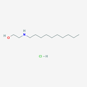 2-(Decylamino)ethanol;hydrochloride