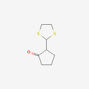 2-(1,3-Dithiolan-2-yl)cyclopentanone