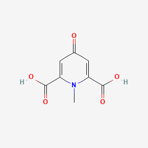 1-Methyl-4-oxo-1,4-dihydropyridine-2,6-dicarboxylic acid