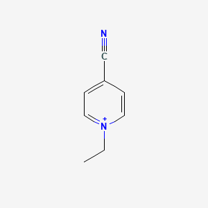 Pyridinium, 4-cyano-1-ethyl-