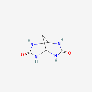 B14657717 2,4,6,8-Tetraazabicyclo[3.3.1]nonane-3,7-dione CAS No. 42563-68-8