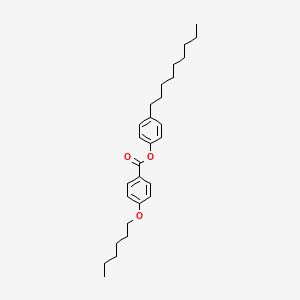 4-Nonylphenyl 4-(hexyloxy)benzoate