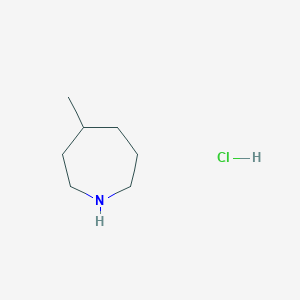 molecular formula C7H16ClN B1465794 4-Methylazepane hydrochloride CAS No. 91846-46-7