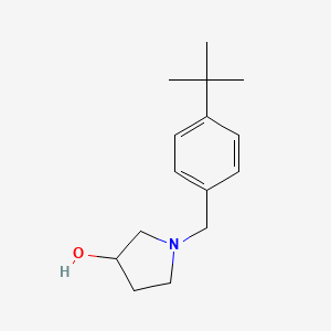1-[(4-Tert-butylphenyl)methyl]pyrrolidin-3-ol