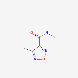 N,N,4-trimethyl-1,2,5-oxadiazole-3-carboxamide