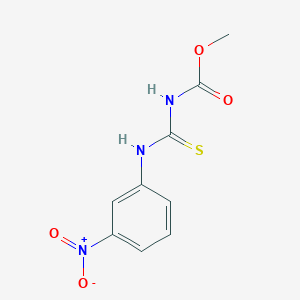 Methyl [(3-nitrophenyl)carbamothioyl]carbamate