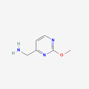 molecular formula C6H9N3O B1465807 (2-Methoxypyrimidin-4-YL)methanamine CAS No. 944901-04-6