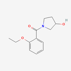 molecular formula C13H17NO3 B1465823 1-(2-乙氧基苯甲酰)吡咯烷-3-醇 CAS No. 1272305-52-8