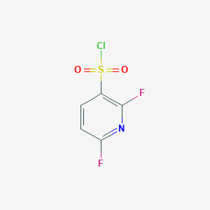 molecular formula C5H2ClF2NO2S B1465831 2,6-二氟吡啶-3-磺酰氯 CAS No. 1261843-52-0