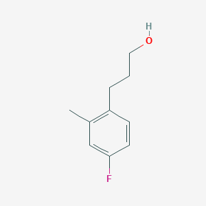 molecular formula C10H13FO B1465843 3-(4-氟-2-甲苯基)丙-1-醇 CAS No. 1000509-06-7